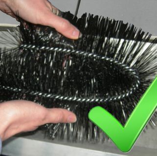 Vogelwering zonnepanelen borstel 